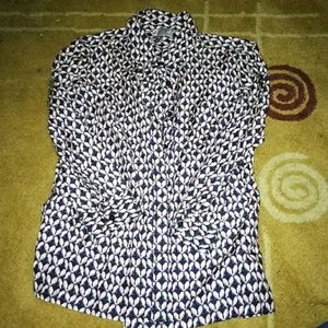 Silk jc penny top size s